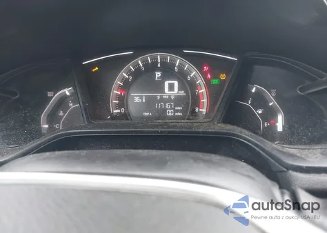 2017 Honda Civic Lx из США, поврежденный, VIN 19XFC2F58HE220358